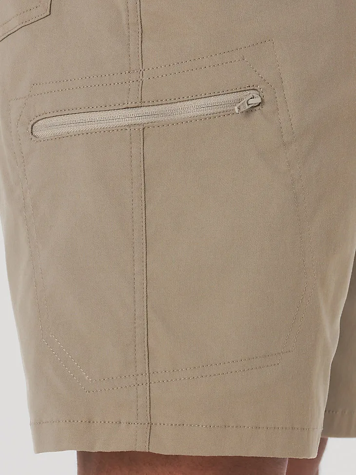 MEN'S WRANGLER AUTHENTICS® COMFORT WAIST CARGO SHORT IN SAGEBRUSH