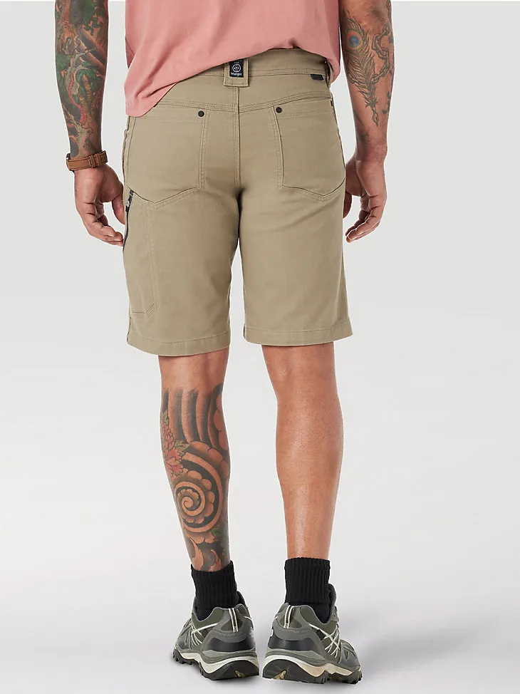 ATG BY WRANGLER™ MEN'S REINFORCED UTILITY SHORT IN COPPER BROWN