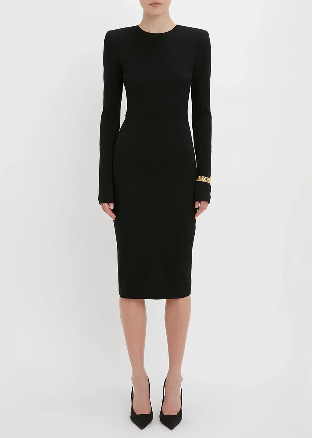 Long Sleeve T-Shirt Fitted Dress