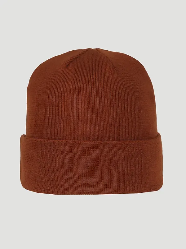 WRANGLER RIGGS WORKWEAR® BEANIE IN DUCK BROWN