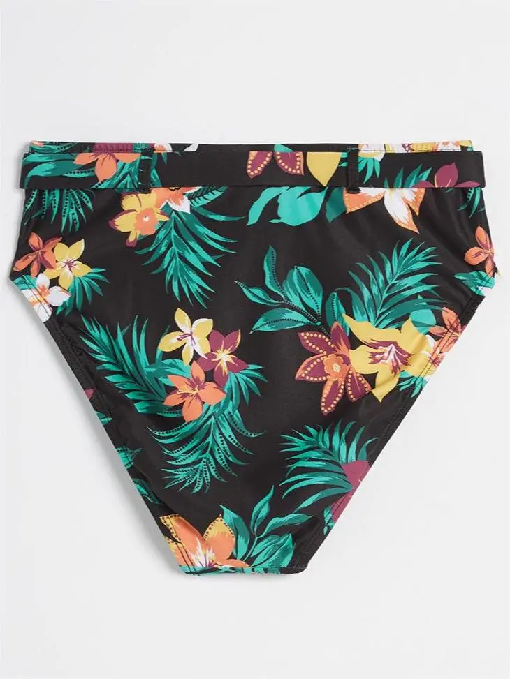 Boardwalk Bliss High-Waisted Bikini Bottom