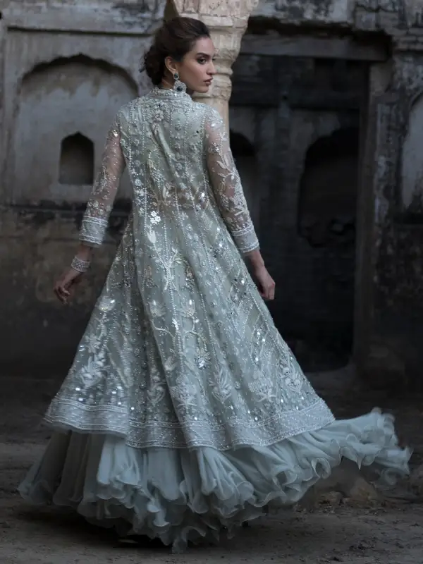 KALIDAR & SWIRLY LEHENGA