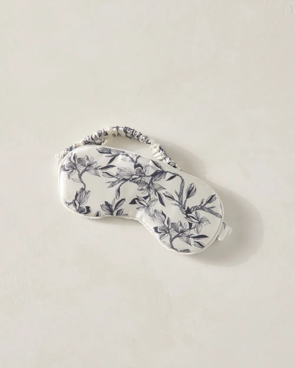 Washable Silk Magnolia Eye Mask