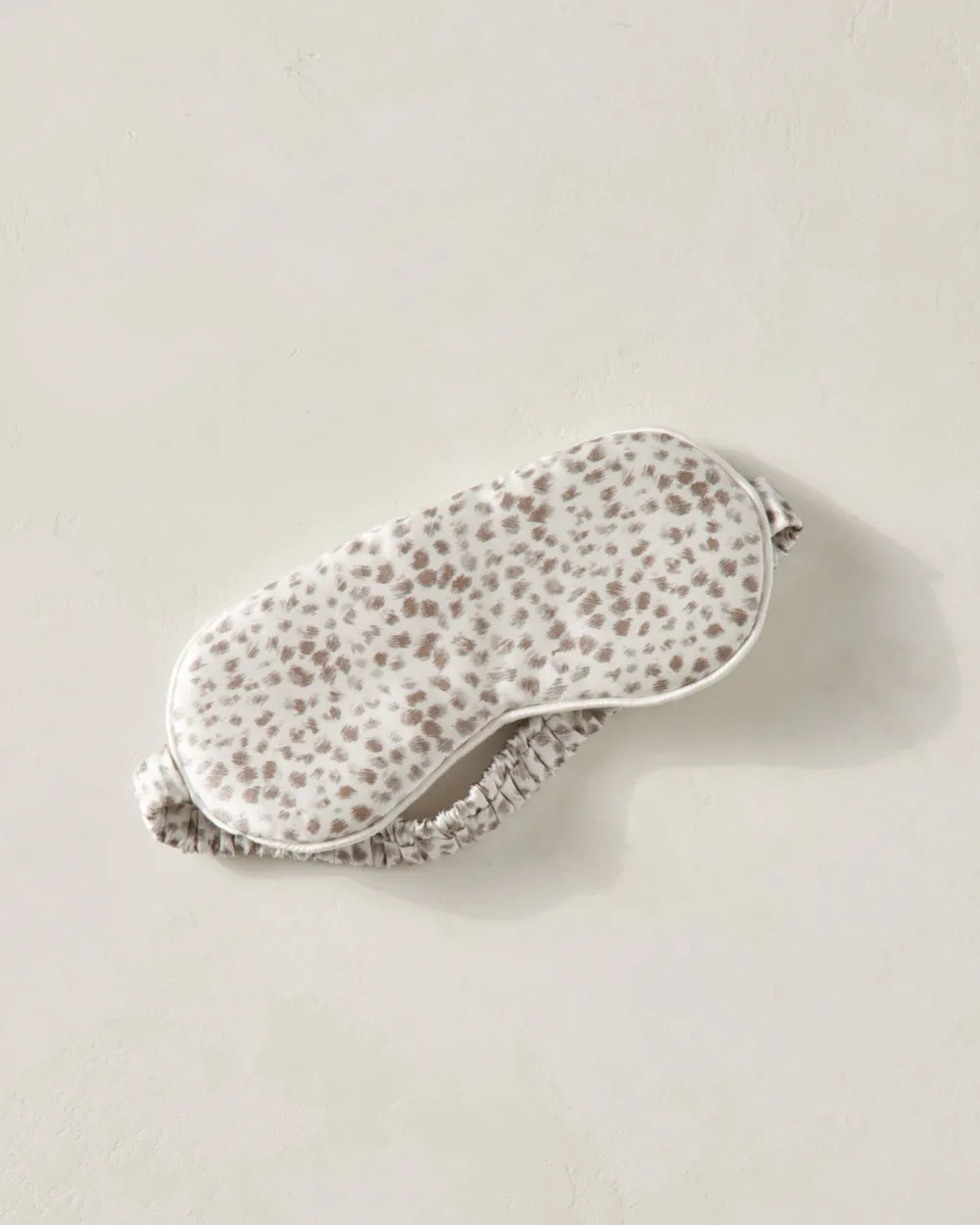 Washable Silk Animal Print Eye Mask