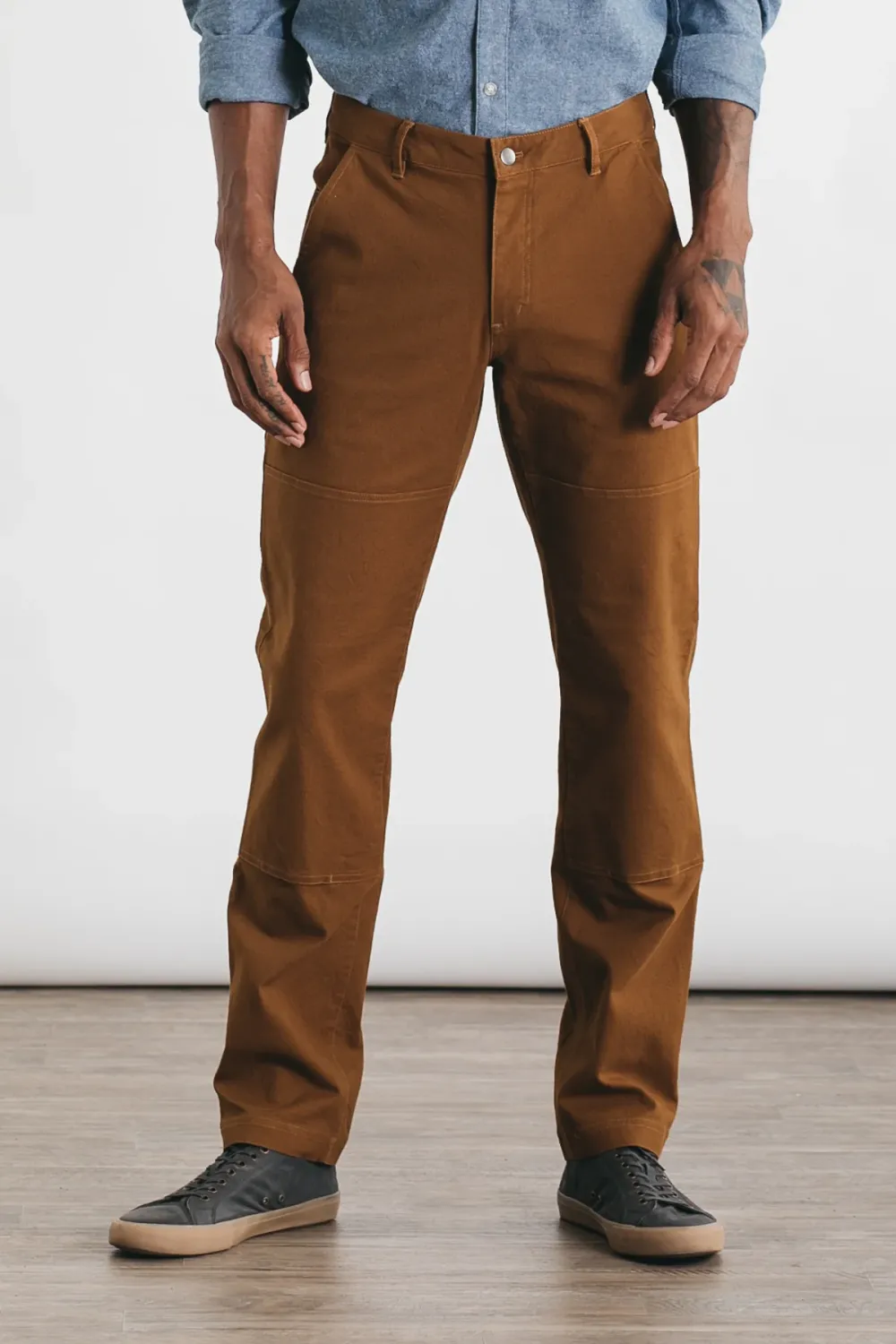 Corduroy Wide-Leg Pants