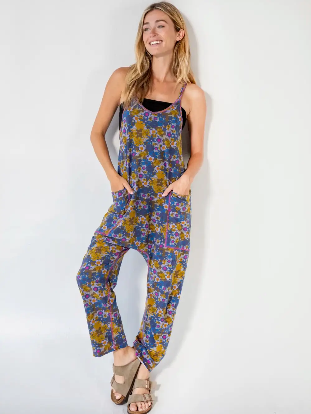 Lucy Jumpsuit - Dusty Blue