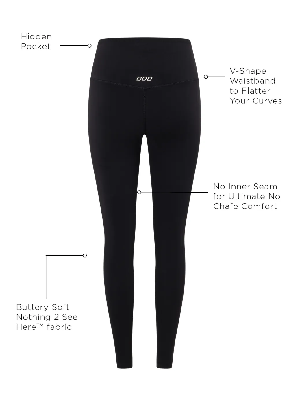 Lotus No Chafe Ankle Biter Leggings