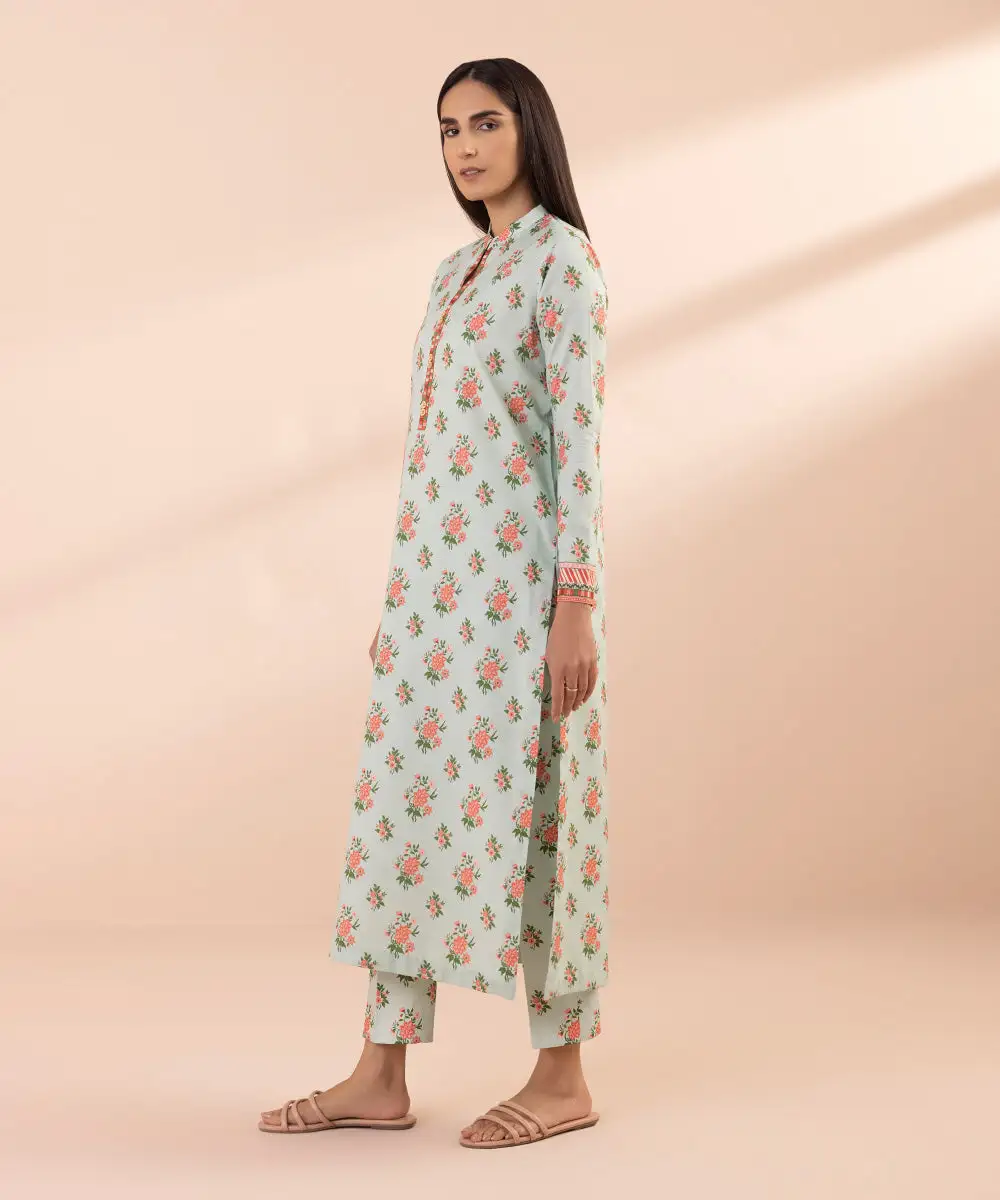 2 Piece - Printed Lawn Suit