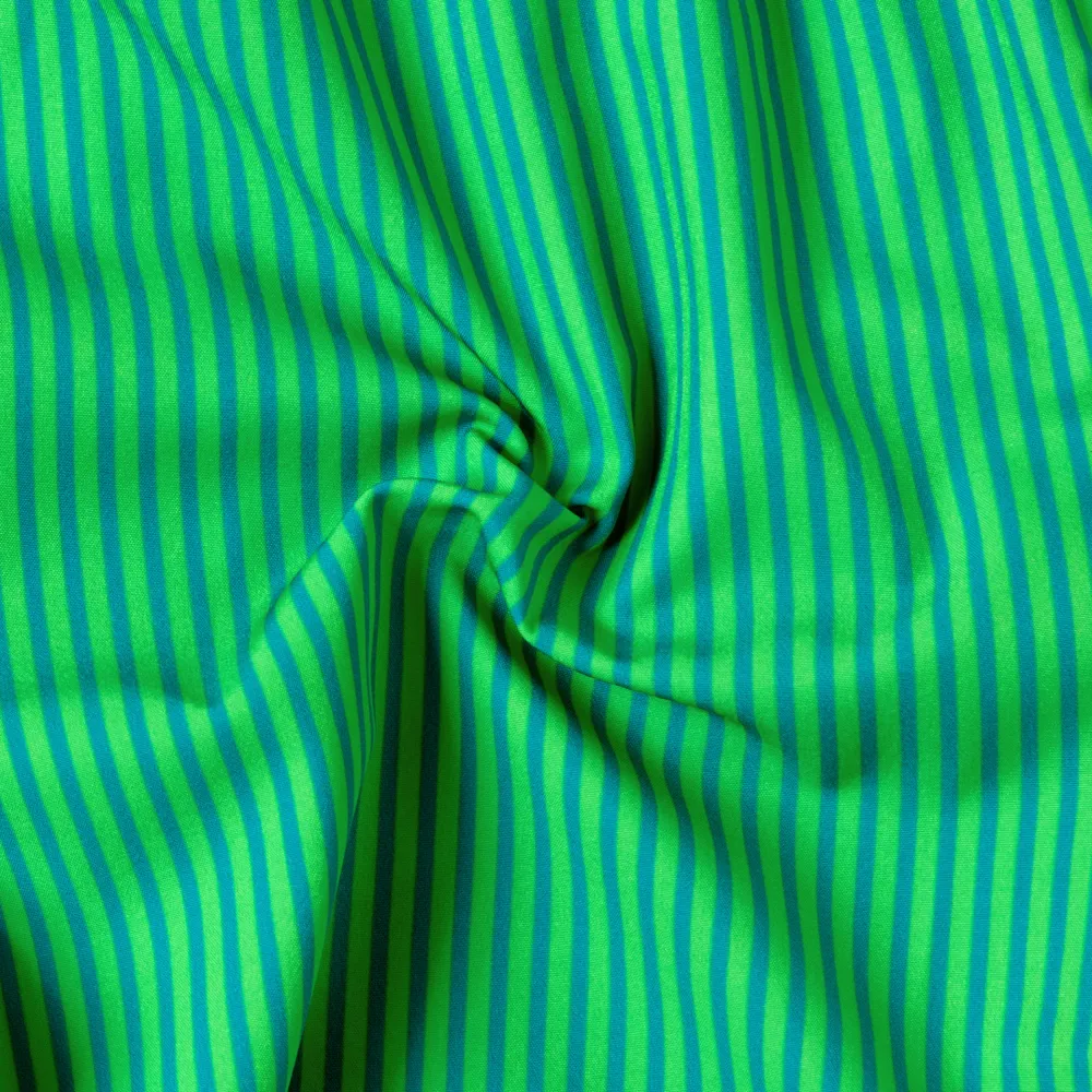 Boys Striped Swim-Green