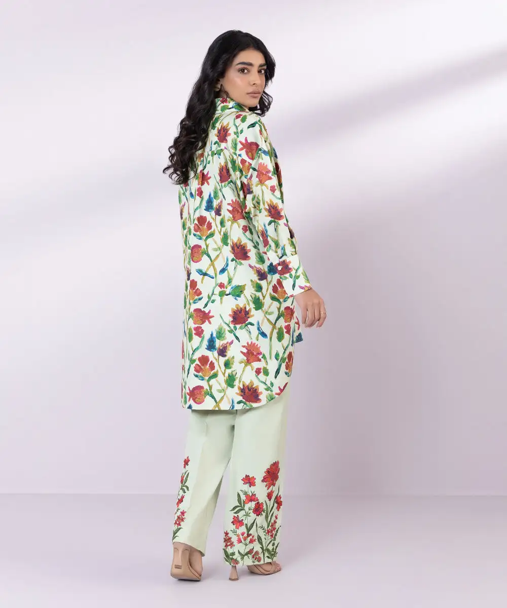 2 Piece - Embroidered Lawn Suit