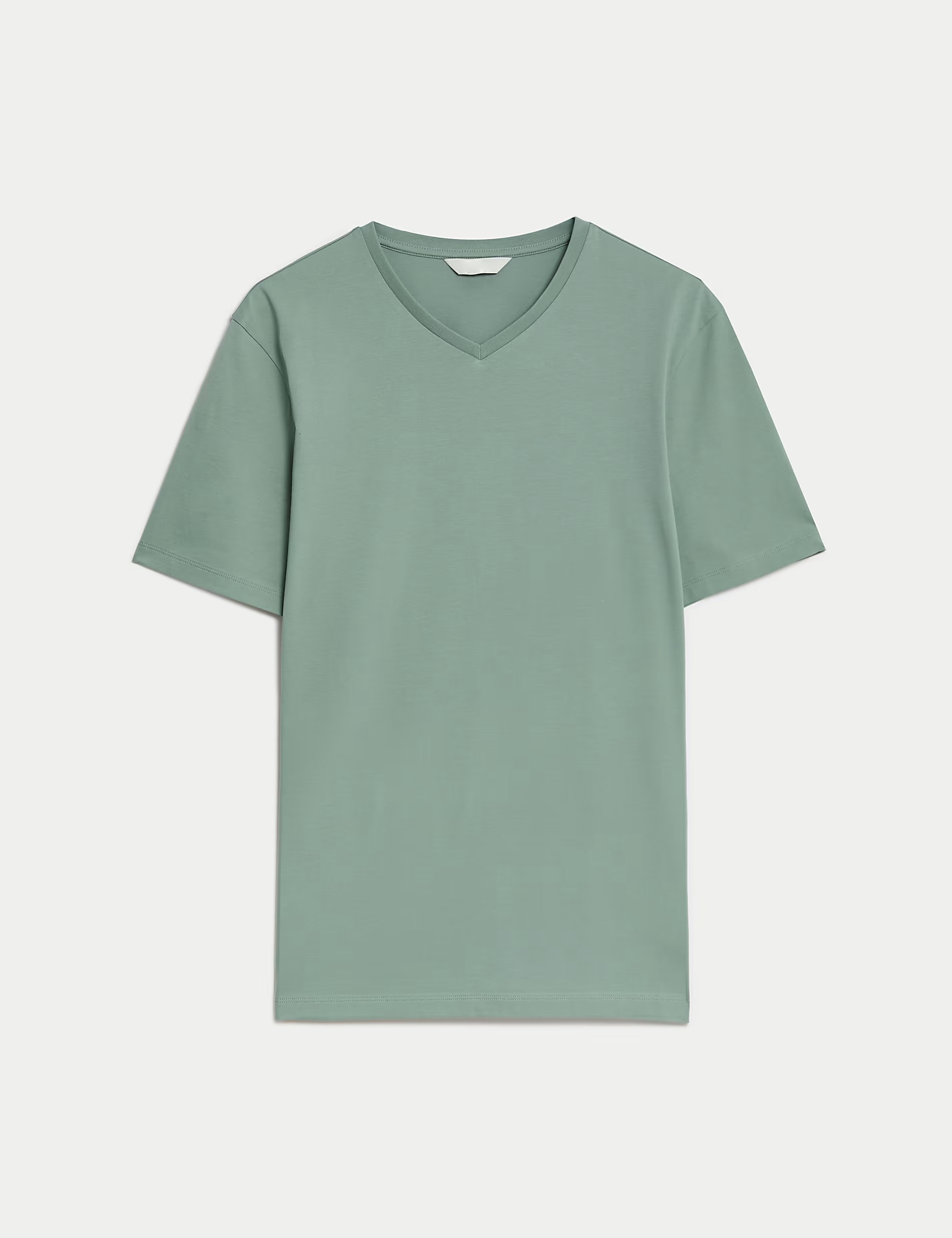 Pure Supima Cotton V-Neck T-Shirt