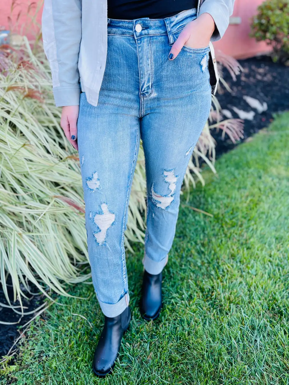 Plus/Reg My Next Boyfriend Jeans