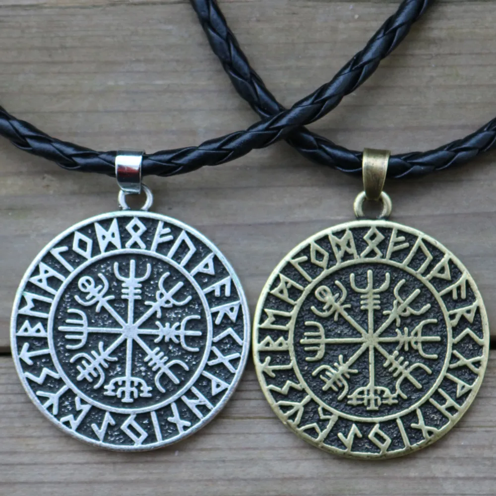 Viking Compass Rune Necklace