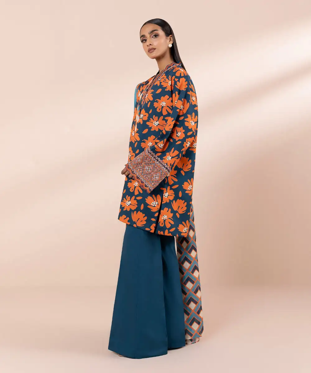 3 Piece - Embroidered Lawn Suit