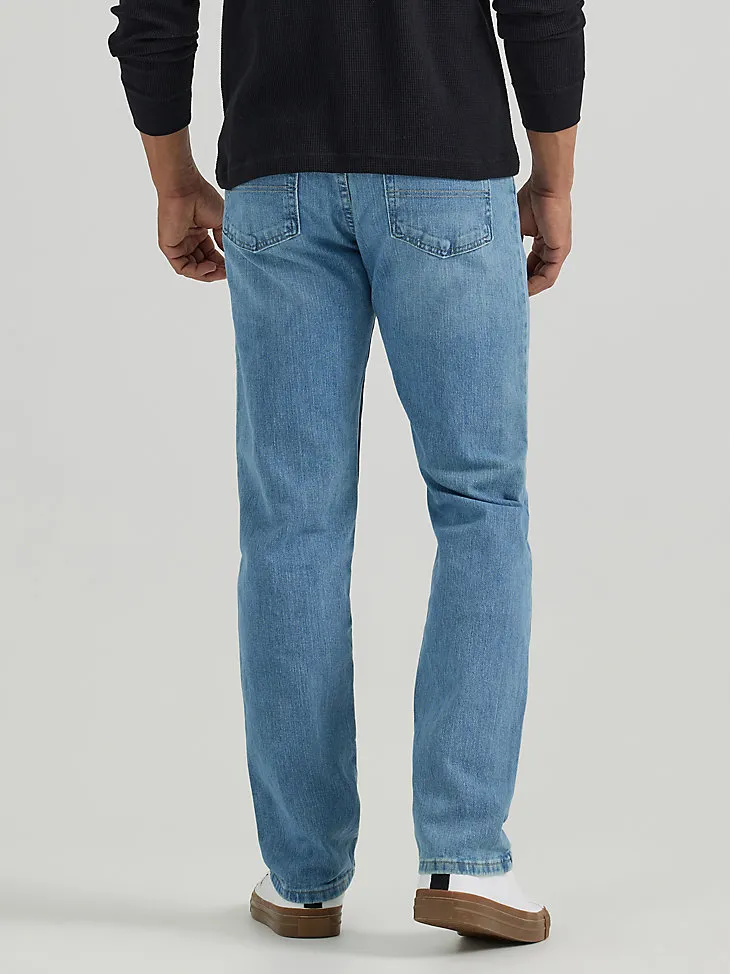 MEN'S WRANGLER AUTHENTICS® REGULAR FIT FLEX JEAN IN VINTAGE BLUE