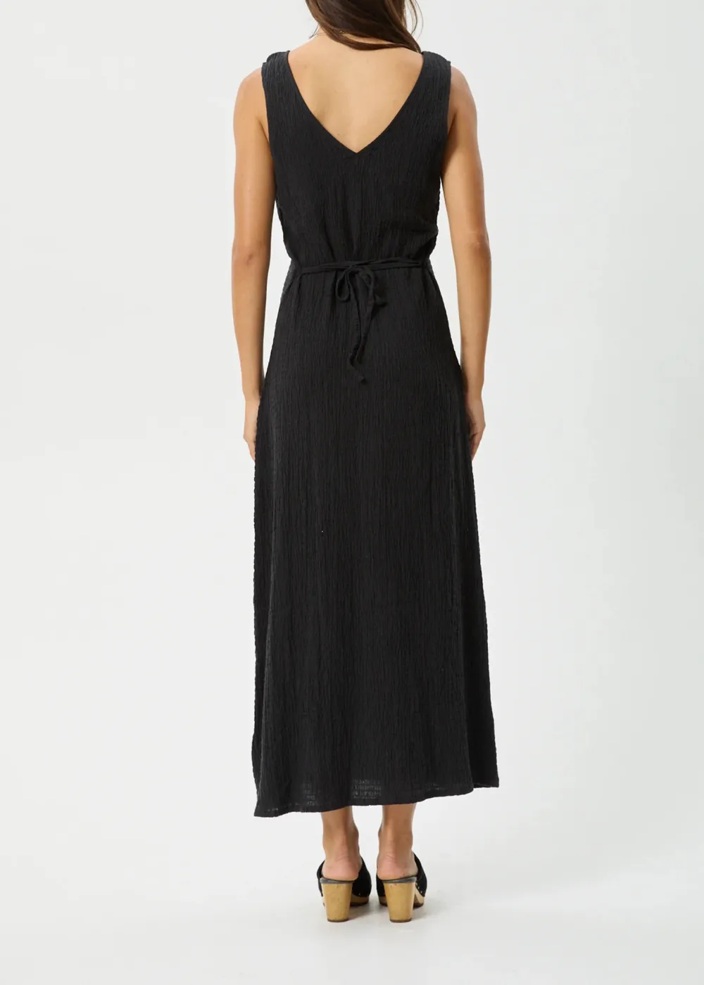 FOCUS - HEMP SEERSUCKER MAXI DRESS