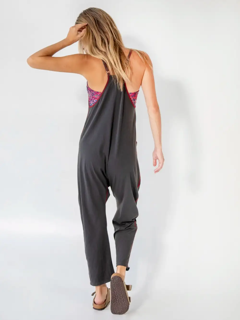 Lucy Jumpsuit - Charcoal