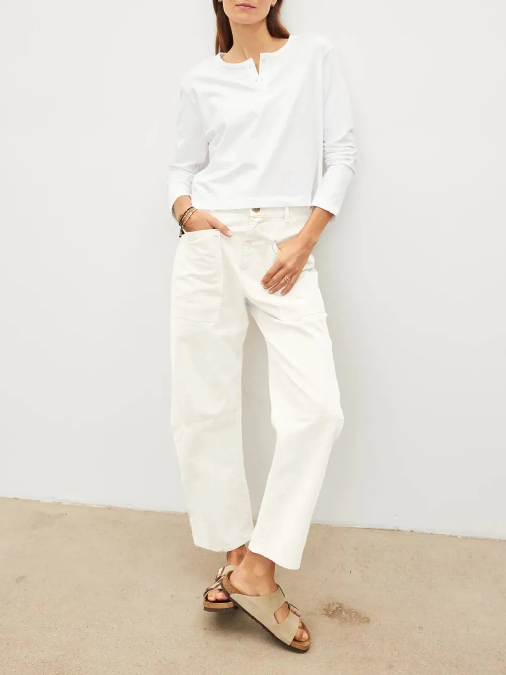 Brylie Sanded Twill Utility Pant