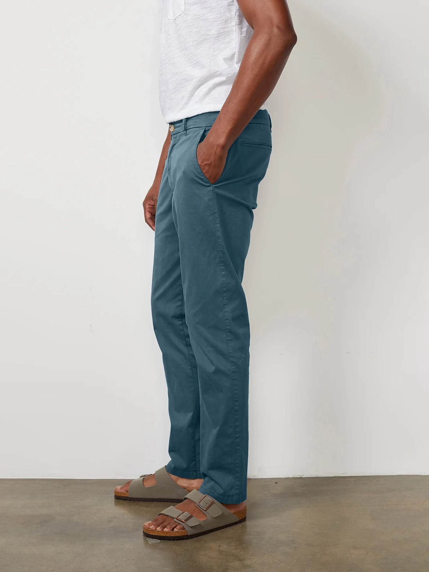 Stylish Men'S Solid Casual Pants