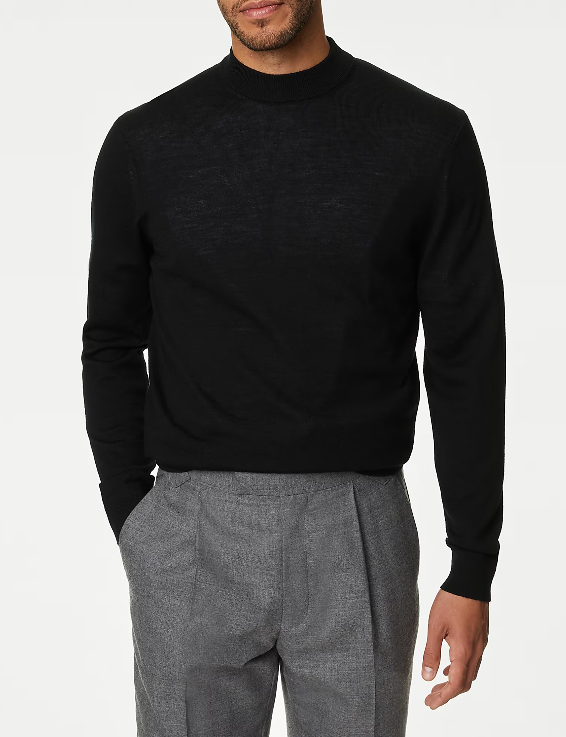 Pure Extra Fine Merino Wool Jumper