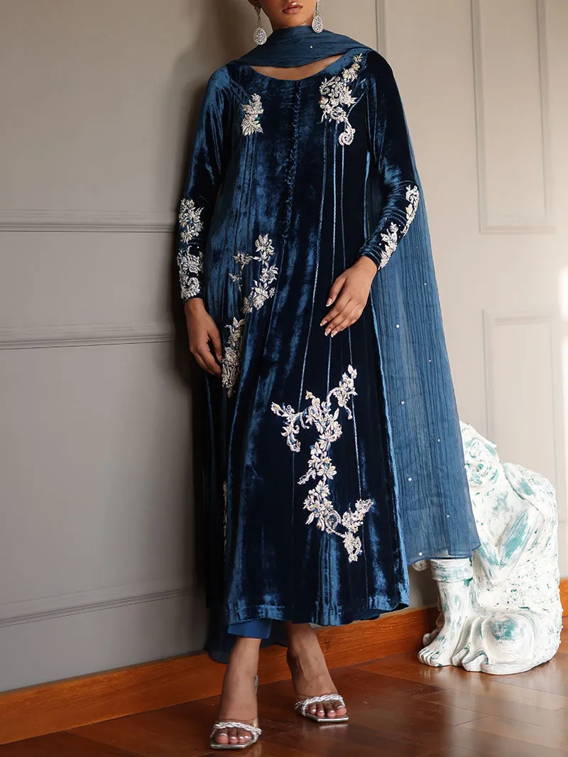 Vintage embroidered kaftan