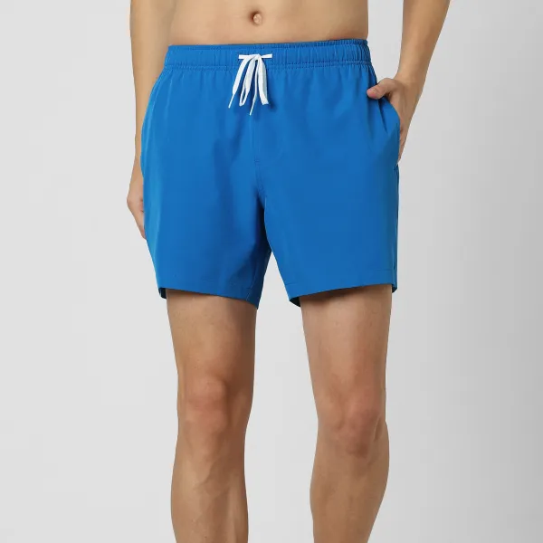 Stretch Swim Solid-Blue