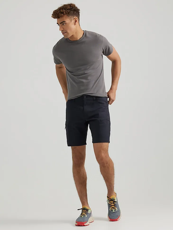 ATG BY WRANGLER™ MEN'S PERFORMANCE UTILITY SHORT IN JET BLACK