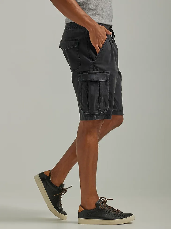 MEN'S FREE TO STRETCH™ DRAWSTRING CARGO SHORT IN ACORN