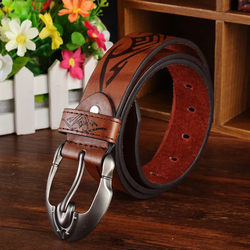 Men'S Western Retro Casual Belt