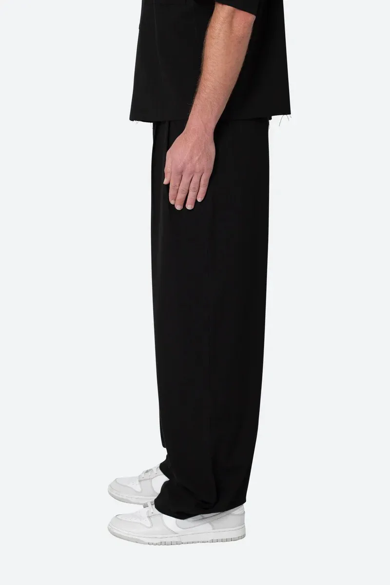 BAGGY TROUSER BLACK PANTS