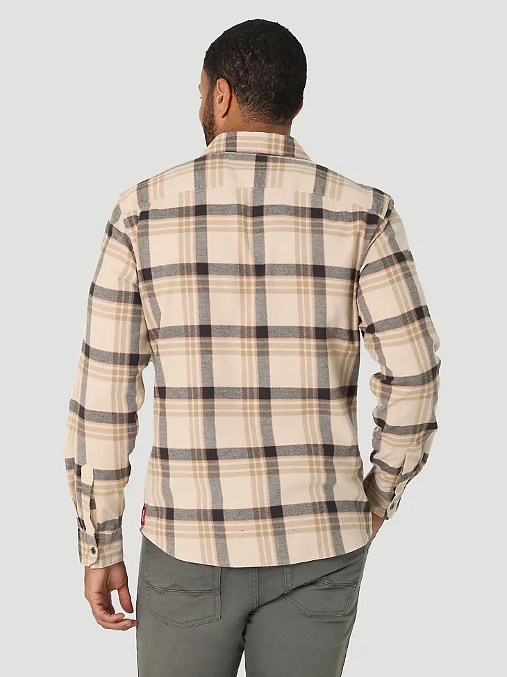 MEN'S CLOUD FLANNEL™ FREE TO STRETCH™ SHIRT IN CAPULET OLIVE