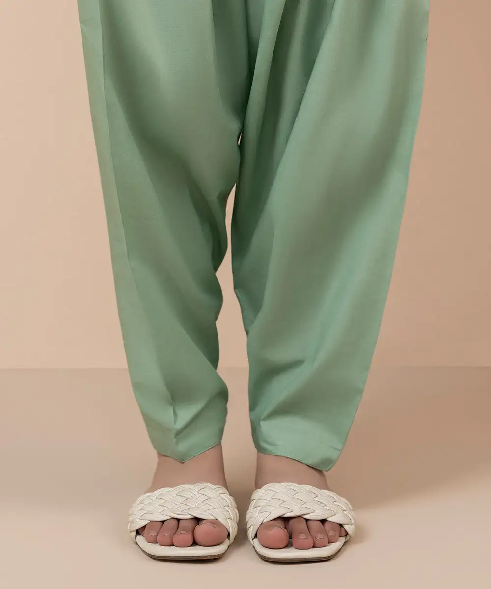 Dyed Cambric Trousers