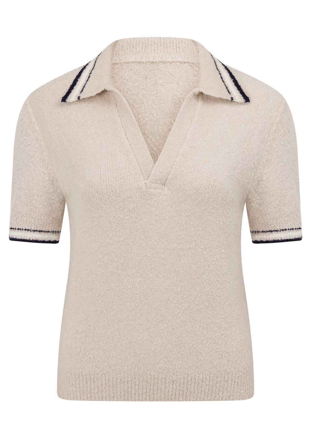 Country Club Knit Polo Tee