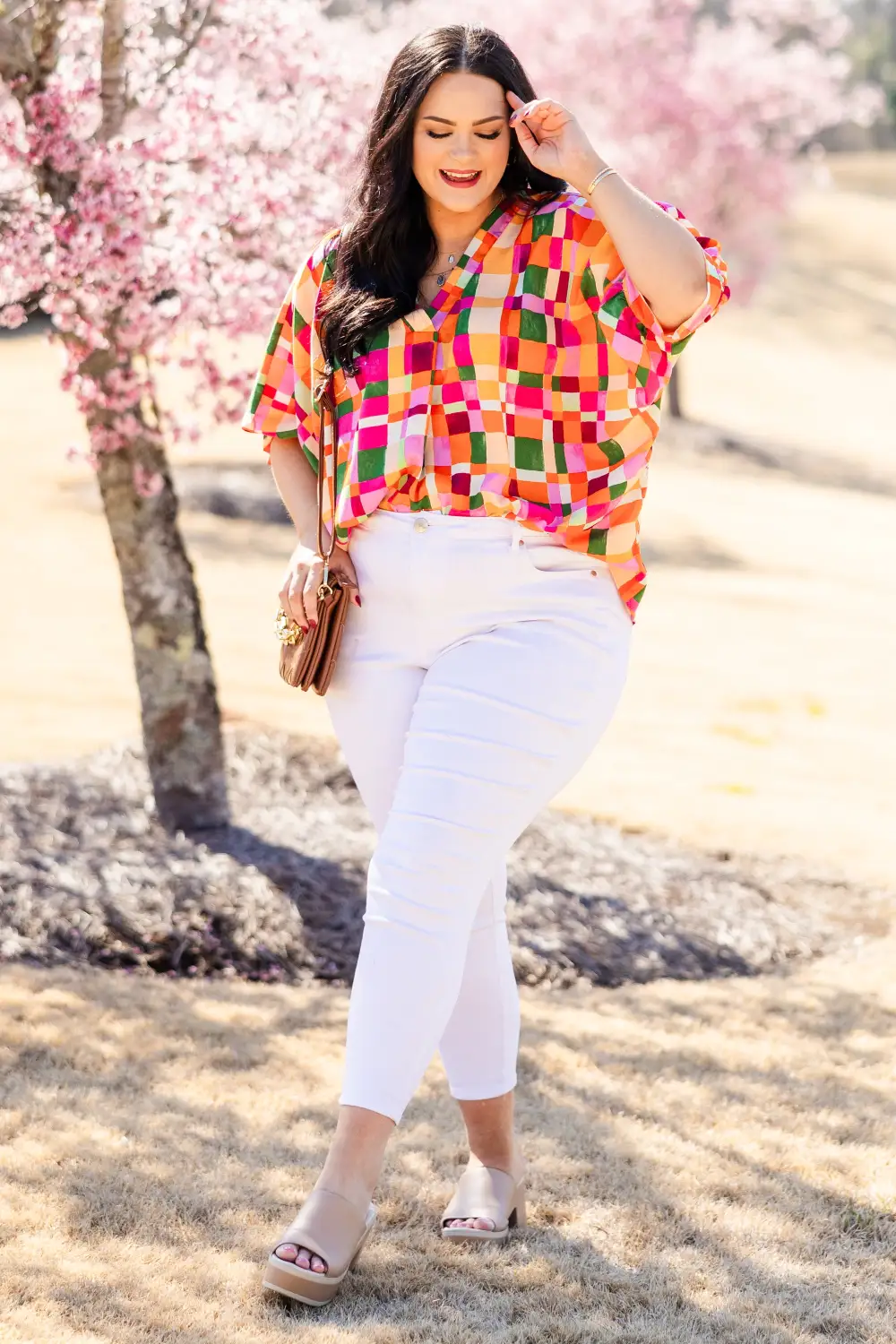 Statement Intended Top, Orange Combo