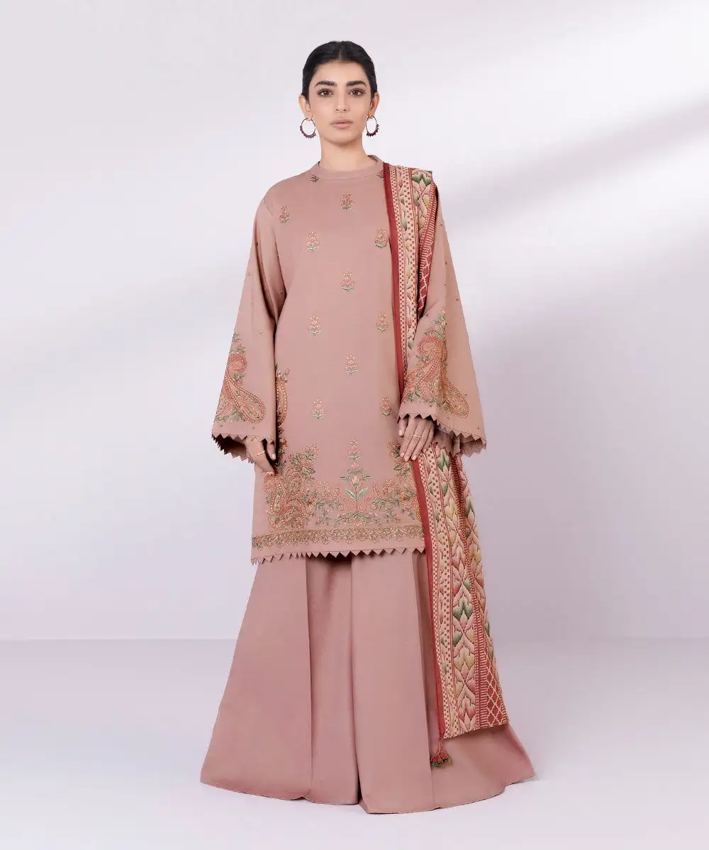 3 Piece - Embroidered Lawn Suit