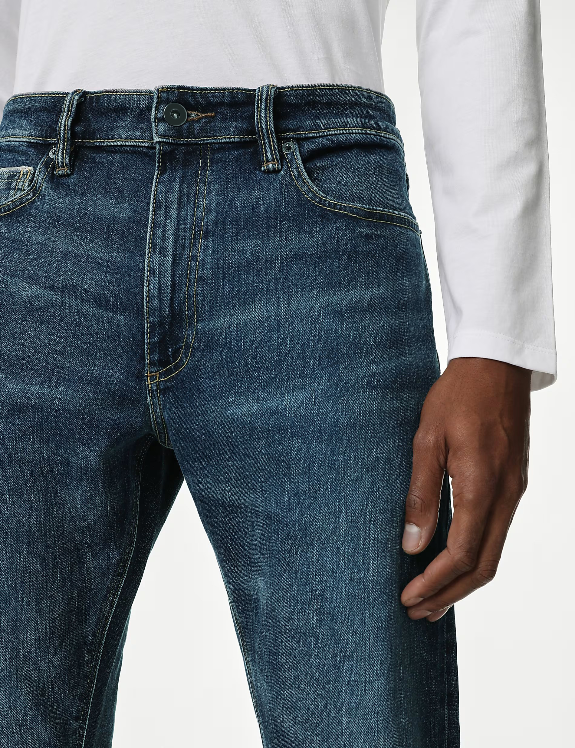 Slim Fit Japanese Selvedge Stretch Jeans