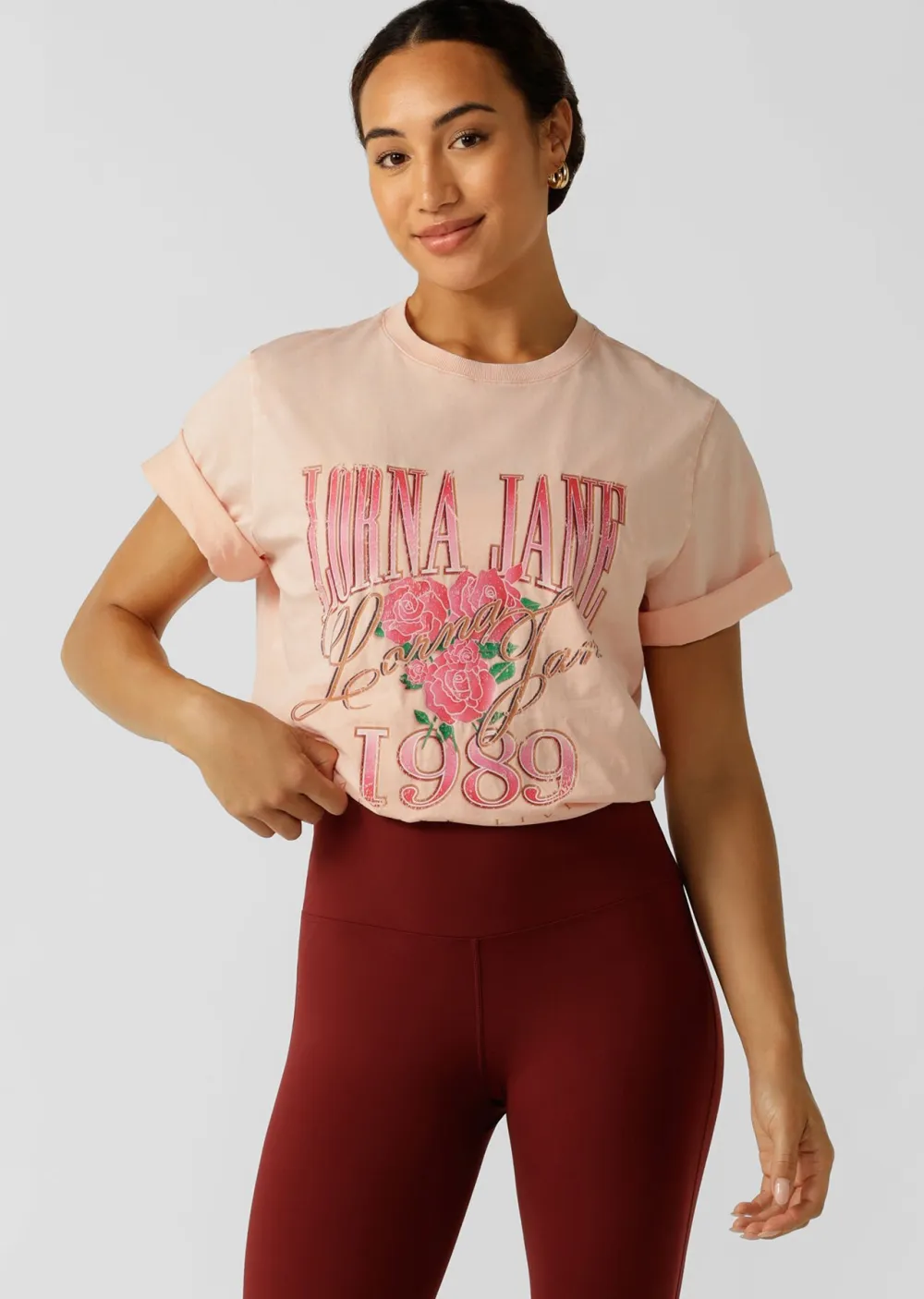 Vintage Rose Relaxed Tee