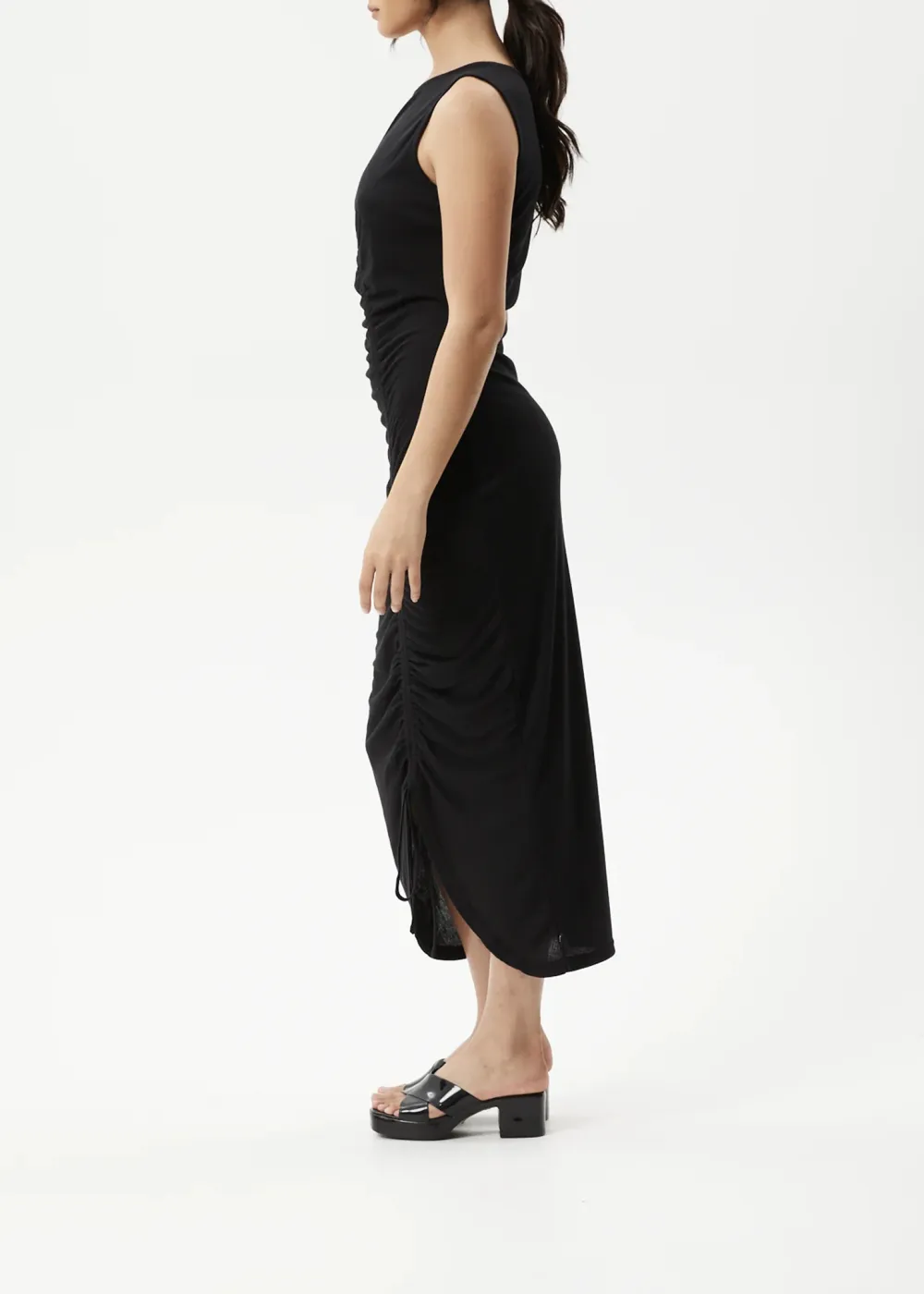 MIRAGE BAMBOO - SHEER MAXI DRESS