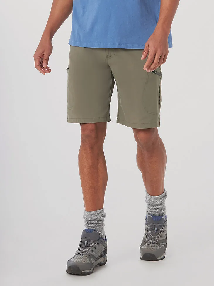 MEN'S WRANGLER AUTHENTICS® COMFORT WAIST CARGO SHORT IN SAGEBRUSH