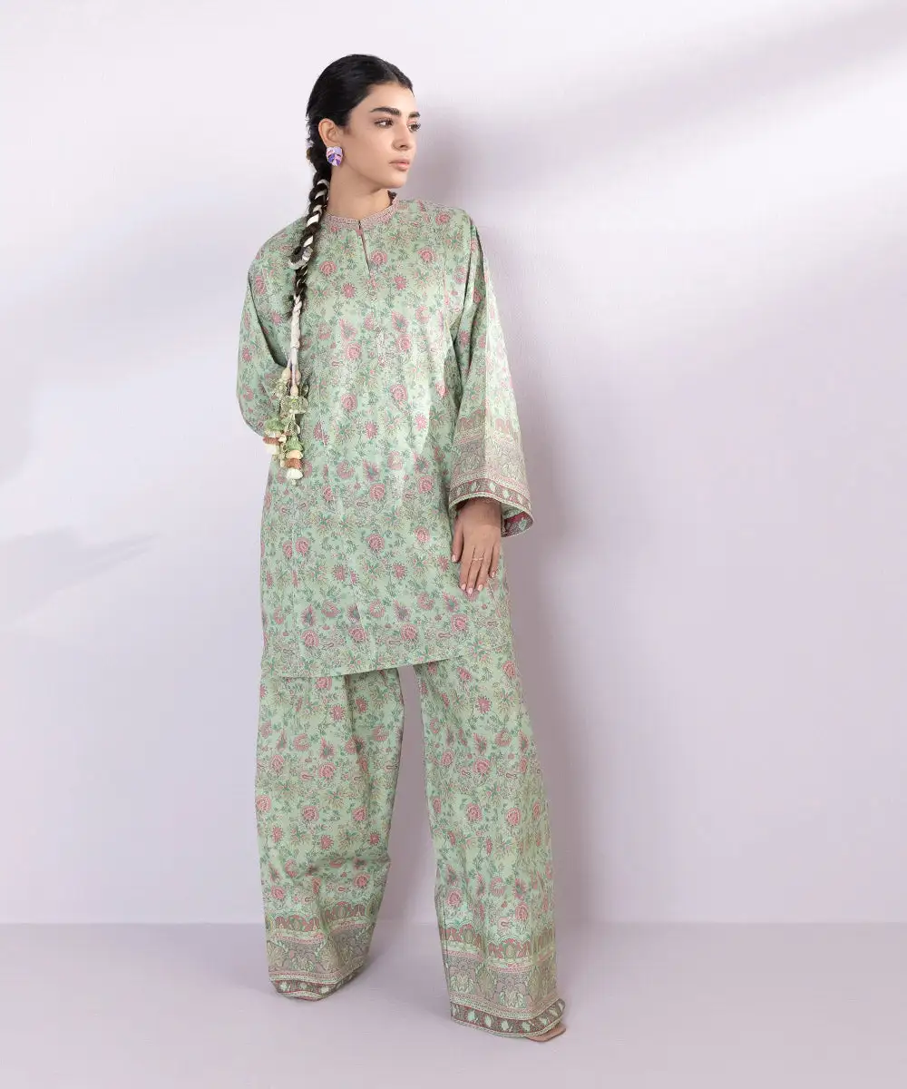 2 Piece - Printed Lawn Suit