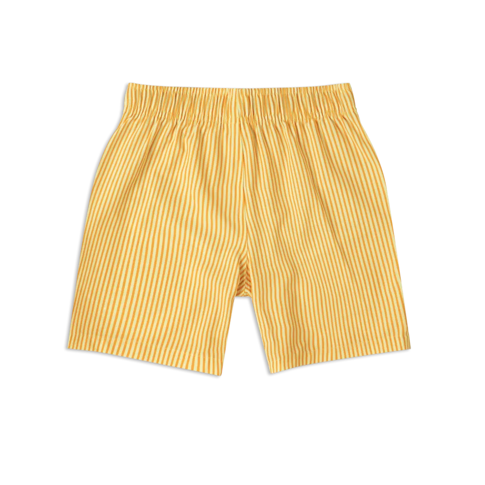 Boys Striped Swim-Yellow