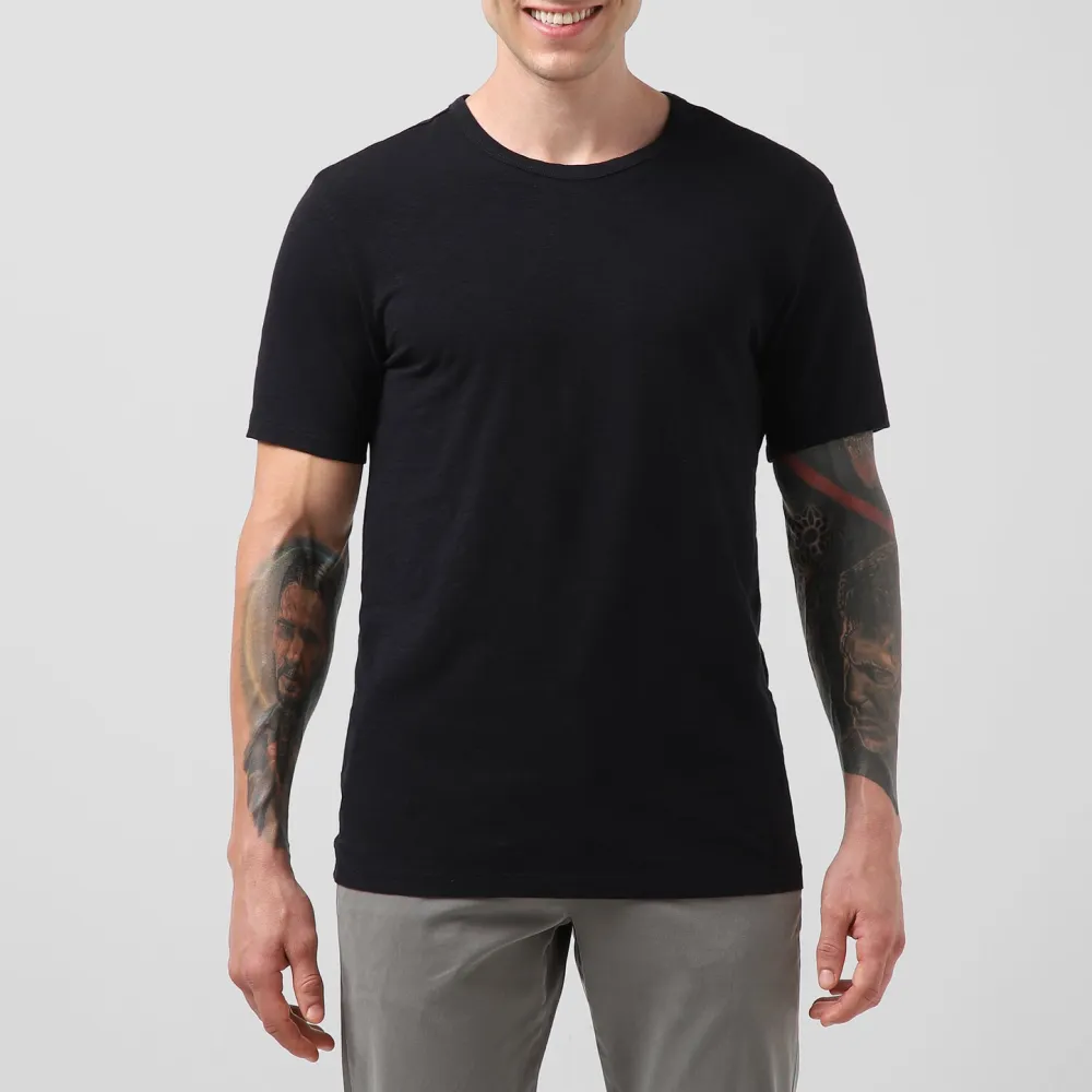 Straight Bottom Hem Tee