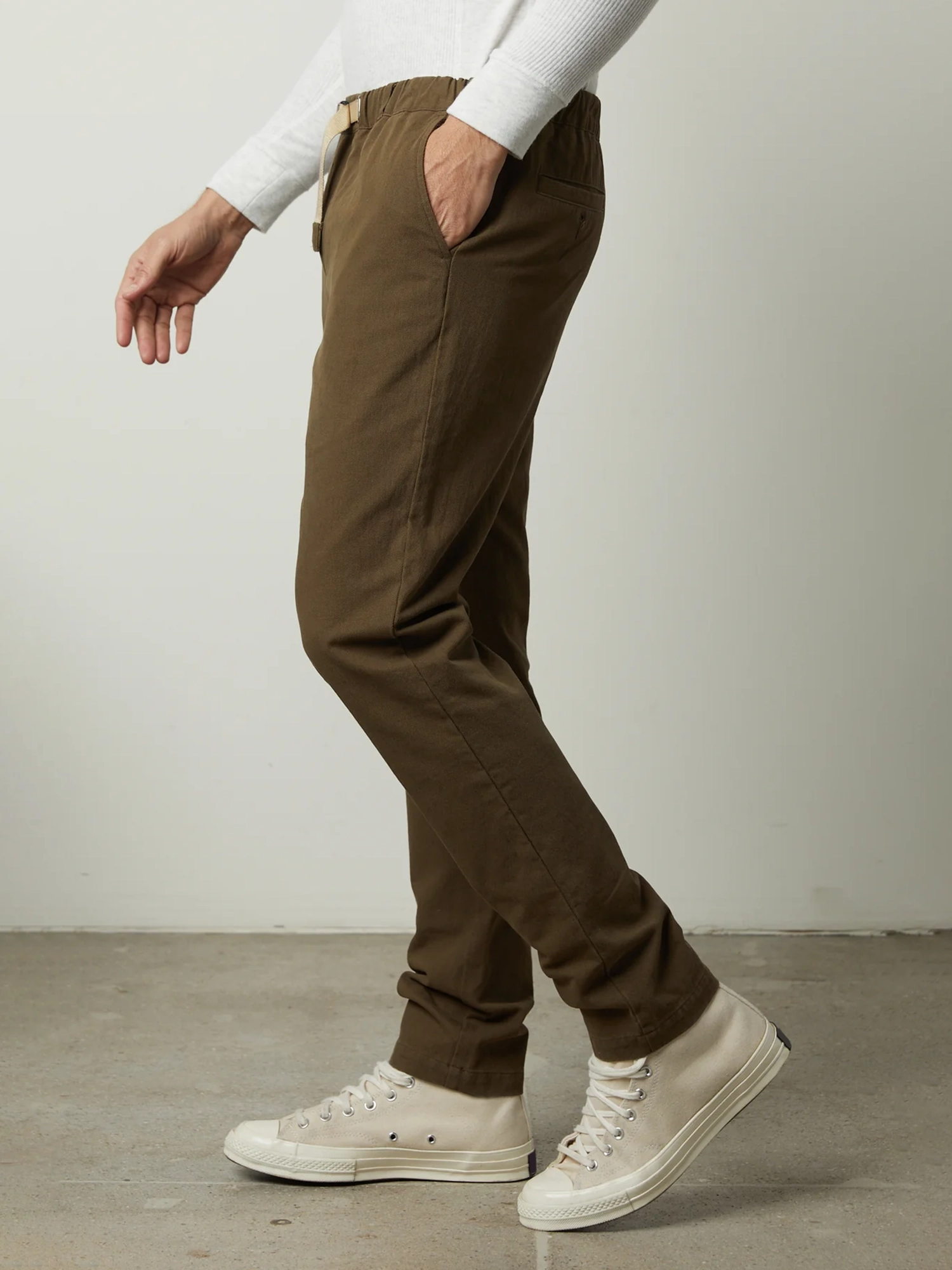 Stylish Men'S Drawstring Casual Pants