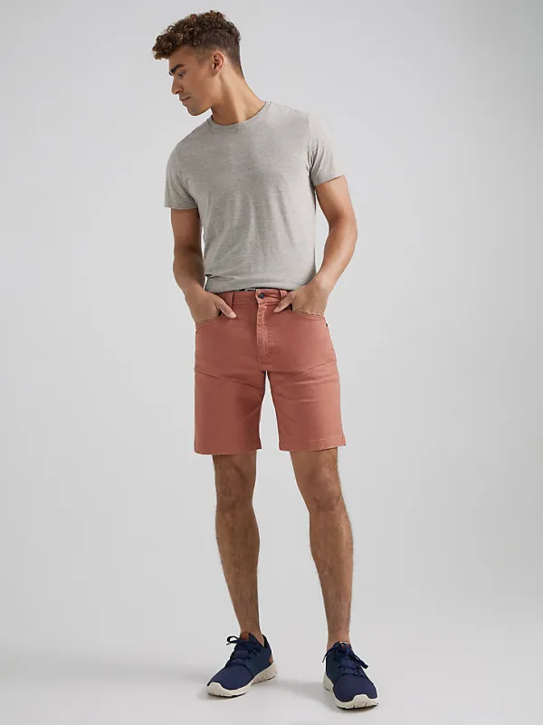 ATG BY WRANGLER™ MEN'S REINFORCED UTILITY SHORT IN COPPER BROWN