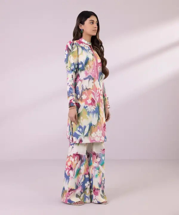 2 Piece - Printed Lawn Suit