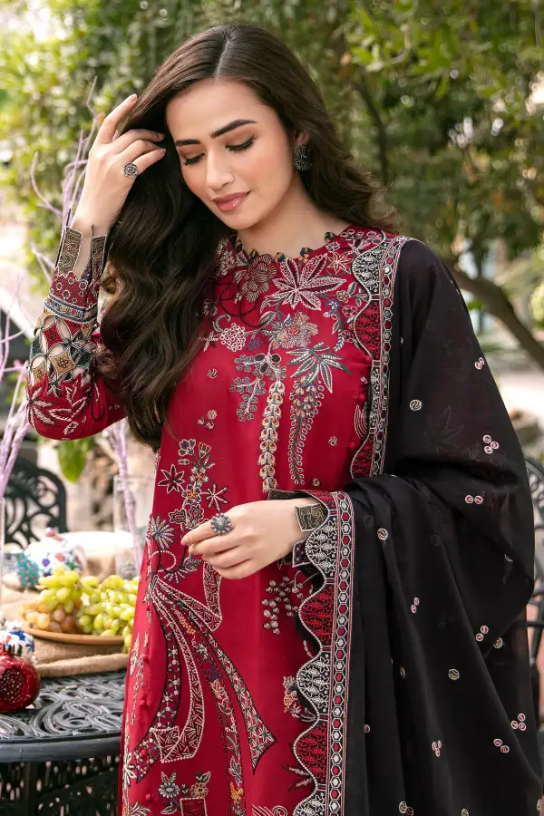 Afroz Embroidered Lawn