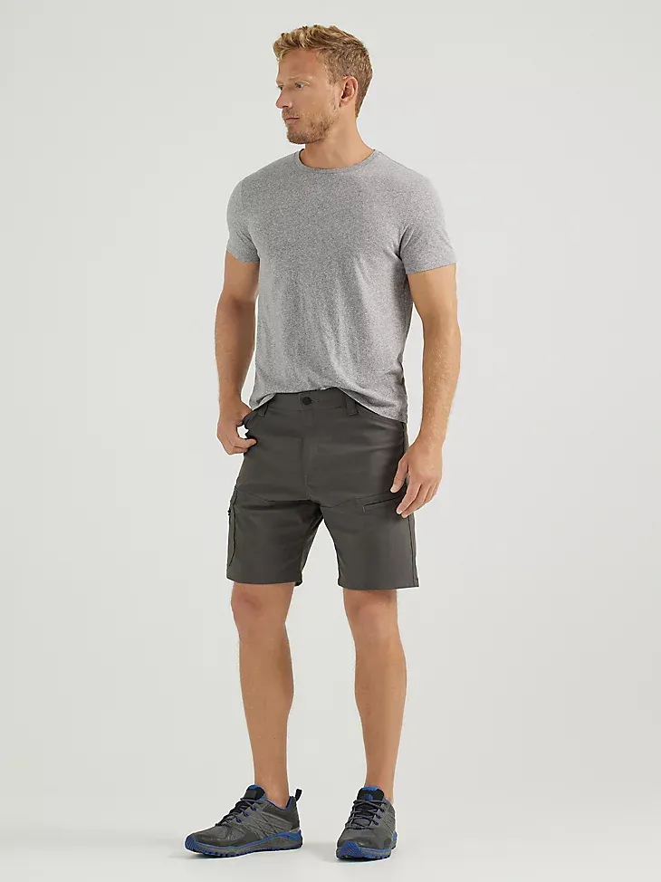 ATG BY WRANGLER™ MEN'S PERFORMANCE UTILITY SHORT IN JET BLACK