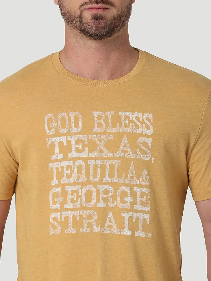 MEN'S GEORGE STRAIT SHORT SLEEVE GRAPHIC T-SHIRT IN PORT