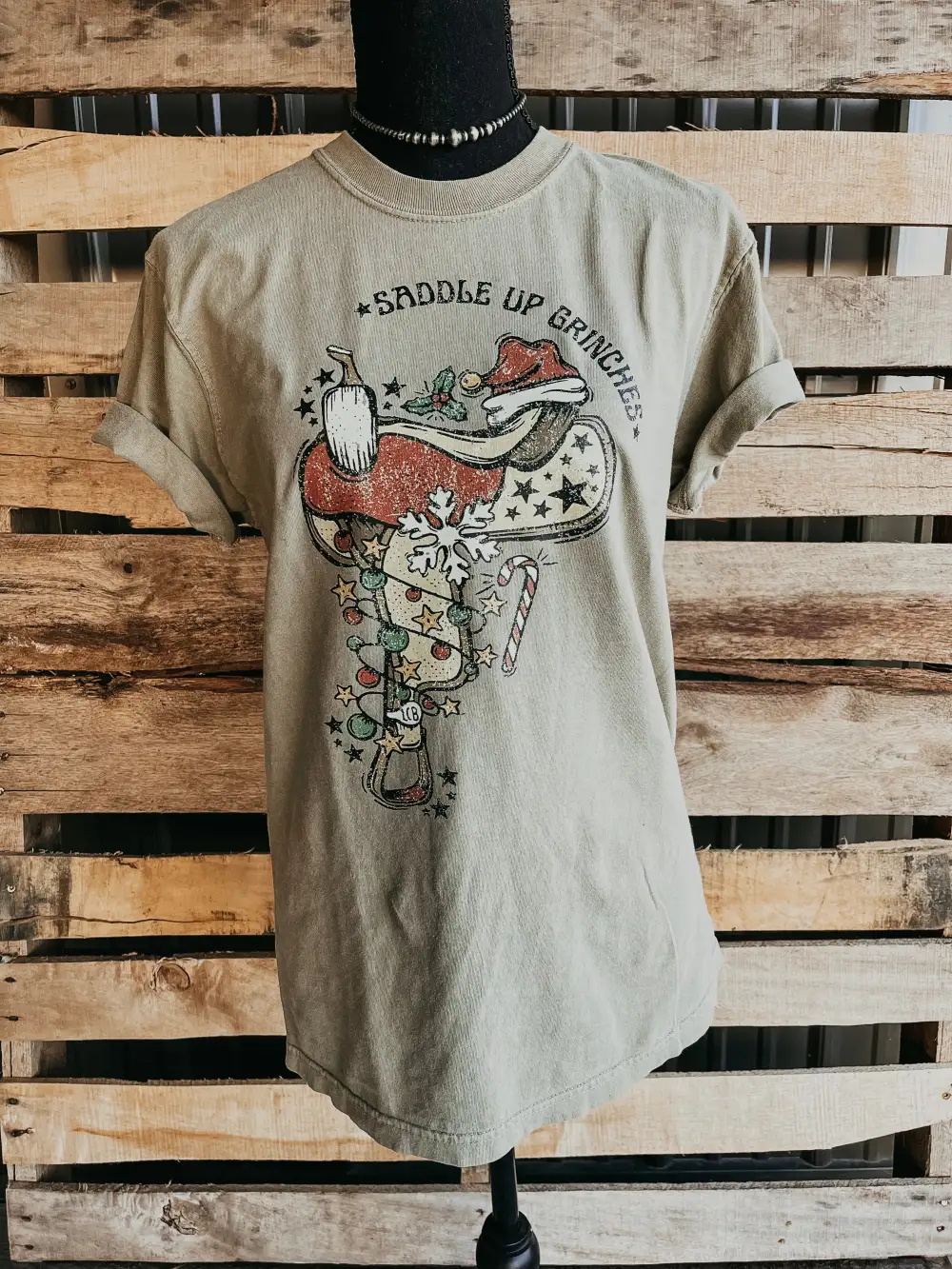 Saddle Up Grinches Tee