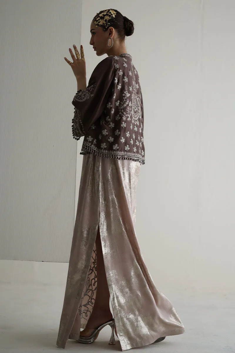 Embellished Kaftan Jacket ensemble